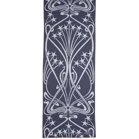 Liberty London lanthe Star Coral X-Large Scarf - Picture 9 of 9